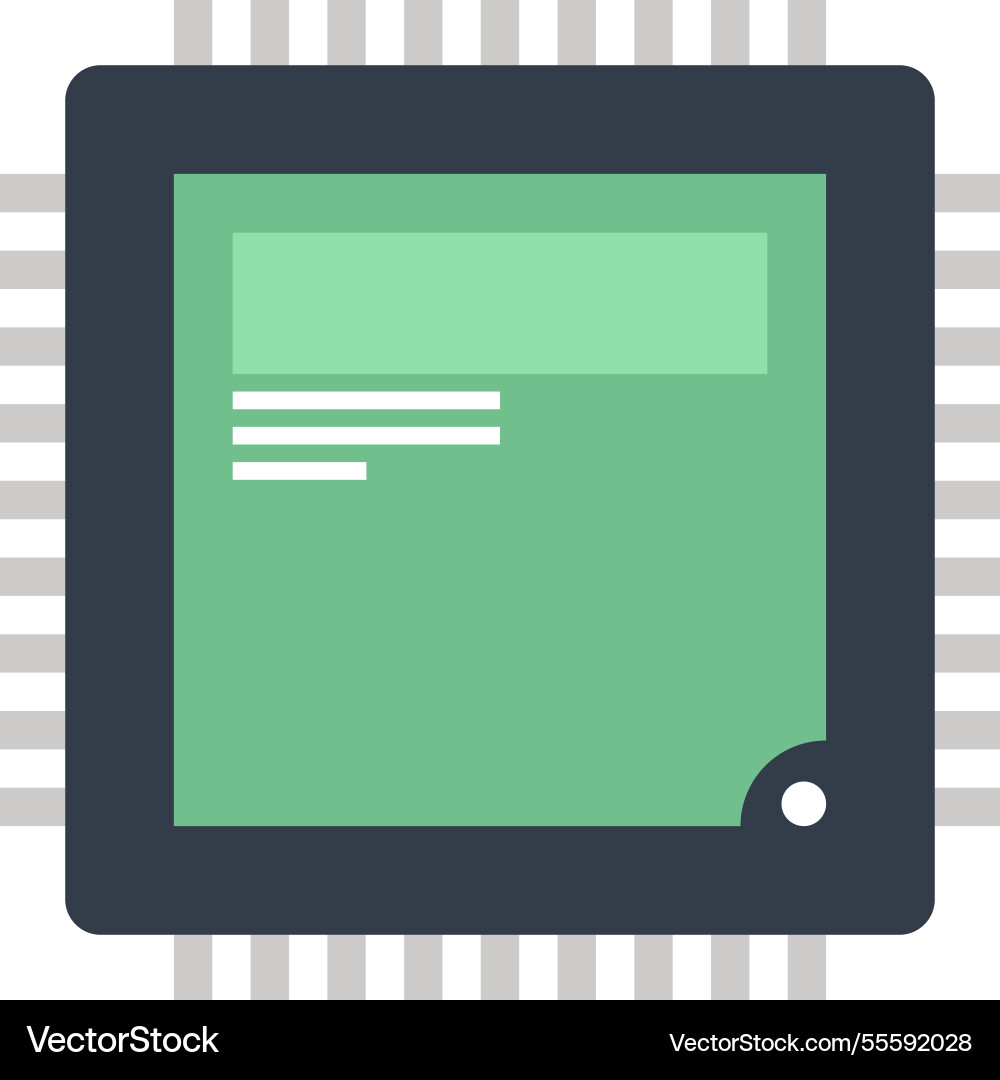 Processor Processor vector image