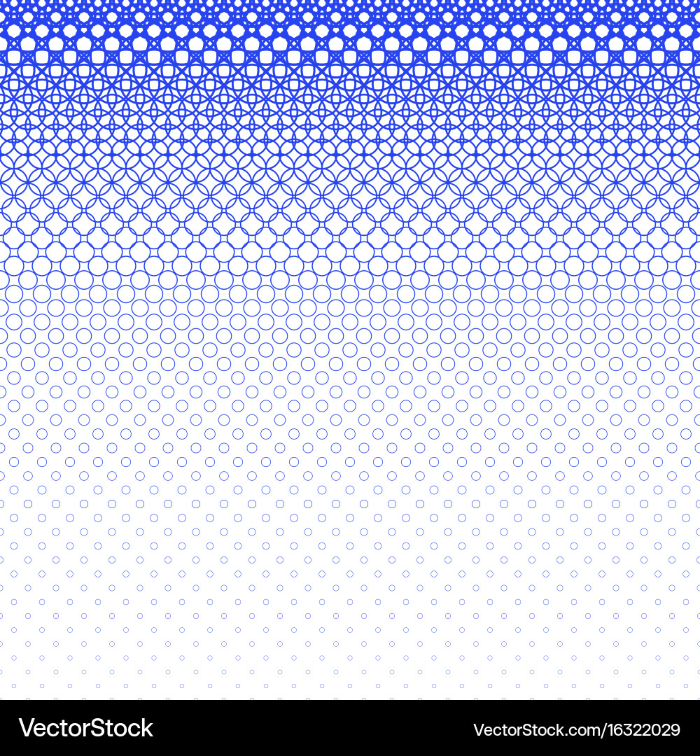 Geometrical halftone circle pattern background Vector Image