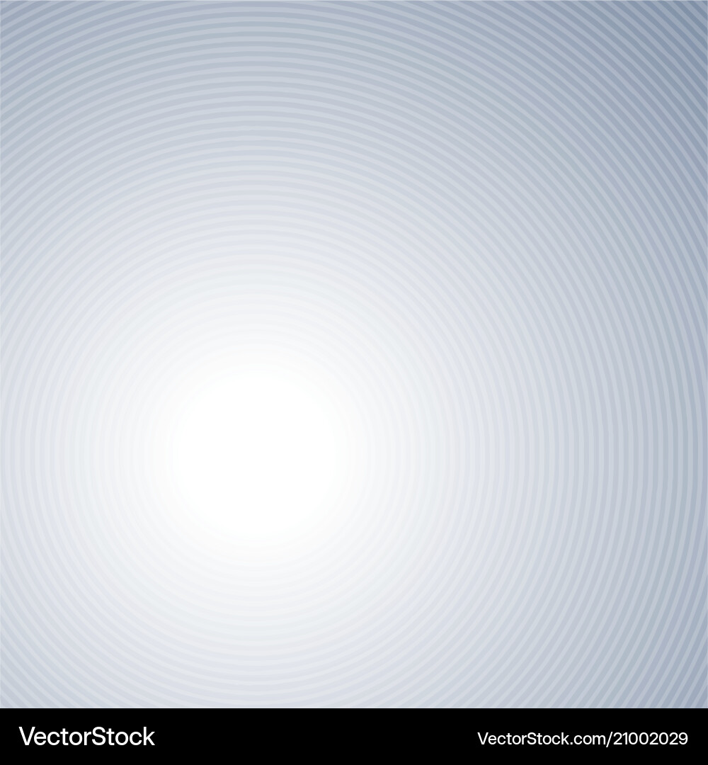 Light gray concentric background Light gray concentric background vector image