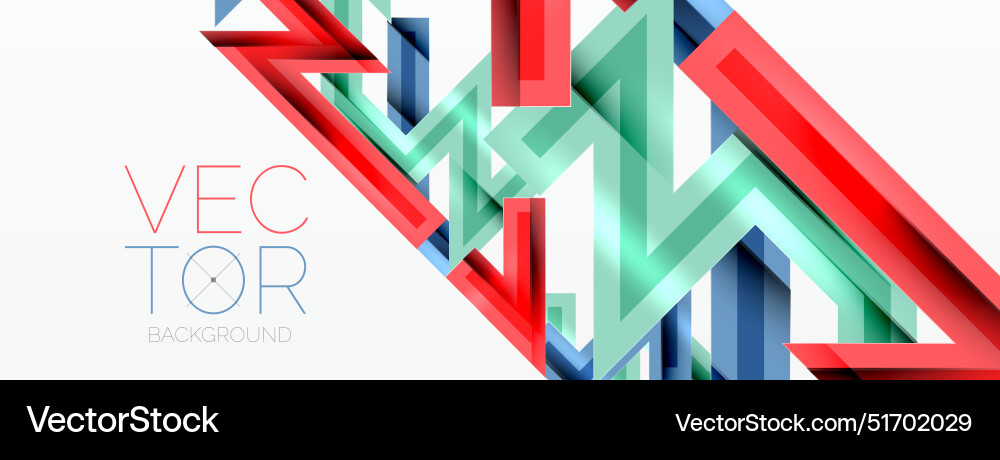 Line zig zag dynamic geometric abstract background Line zig zag dynamic geometric abstract background vector image