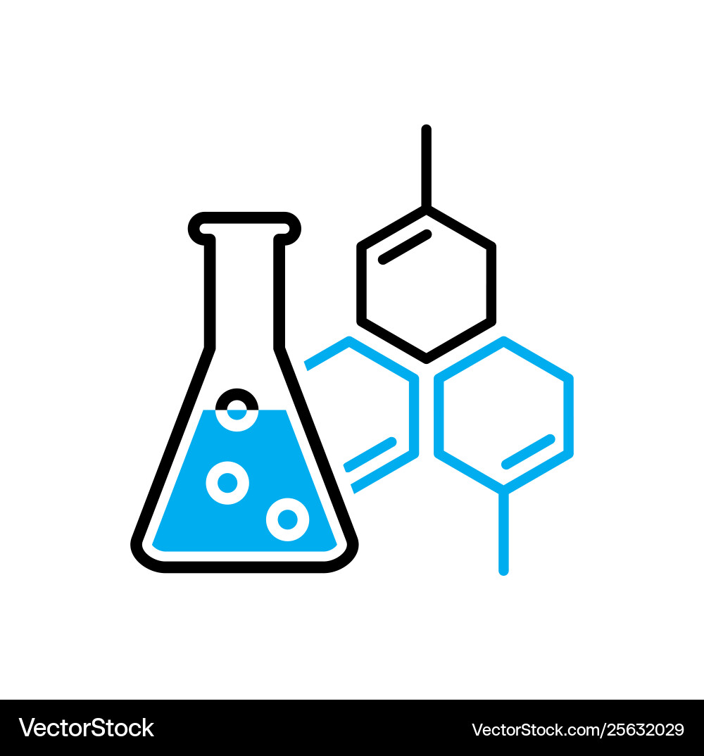 Molecule icon on background for graphic and web Molecule icon on background for graphic and web vector image