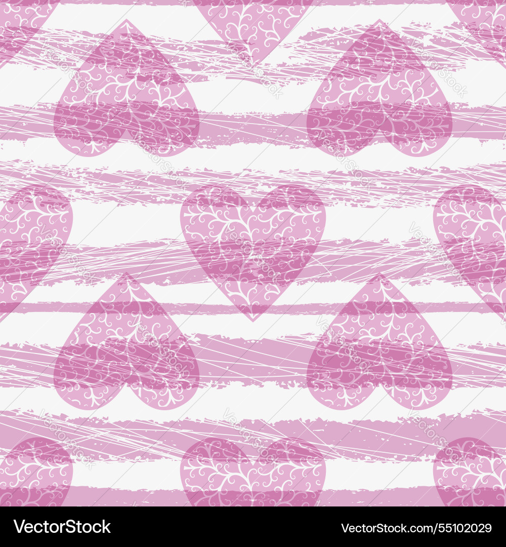 Nahtlose Valentina Pastell grunge rosa gestreift Nahtlose Valentina Pastell grunge rosa gestreift vektorbild