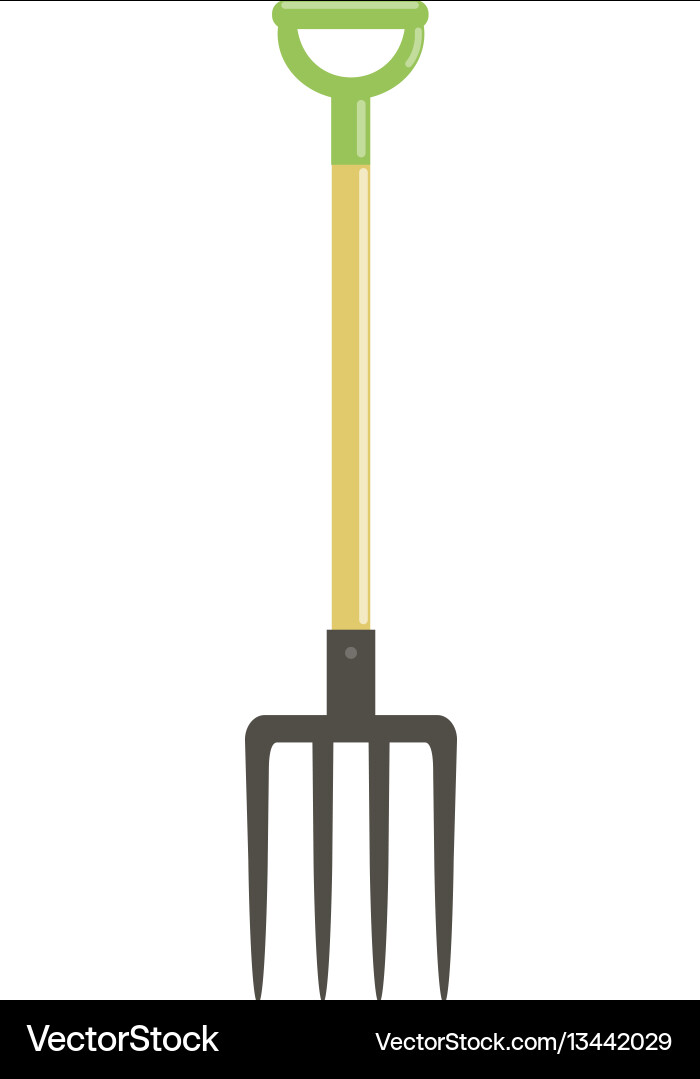 Pitchfork icon hayfork tool Pitchfork icon hayfork tool vector image
