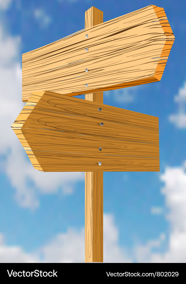 Pointer directions Vector Image