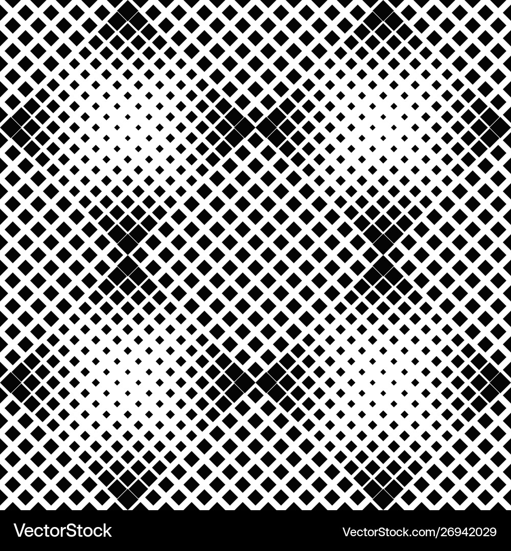 Seamless geometrical diagonal square pattern vector image