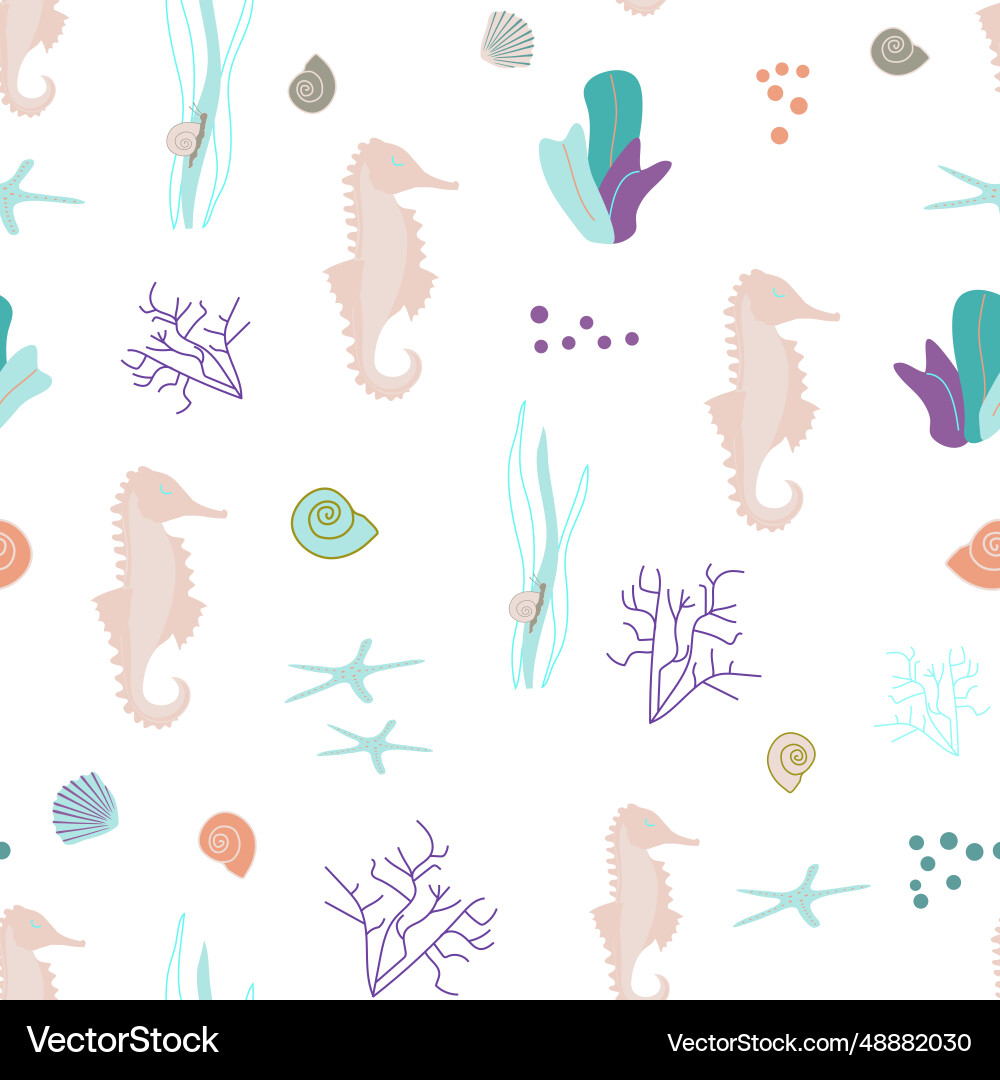 A pattern without background of colorful A pattern without background of colorful vector image