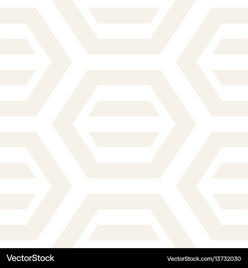 Hexagonal Lattice Pattern vector image