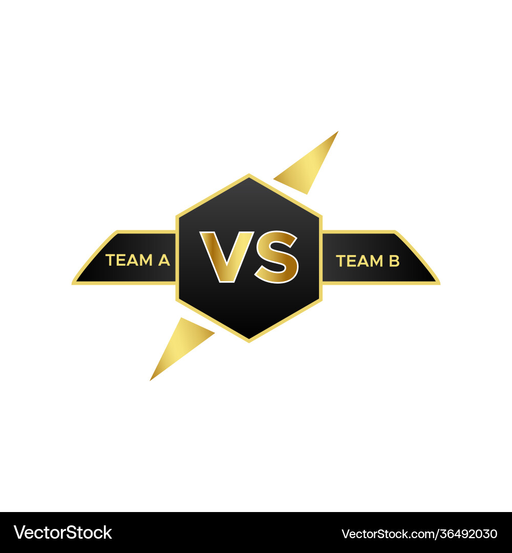 Lightning vs element vector image