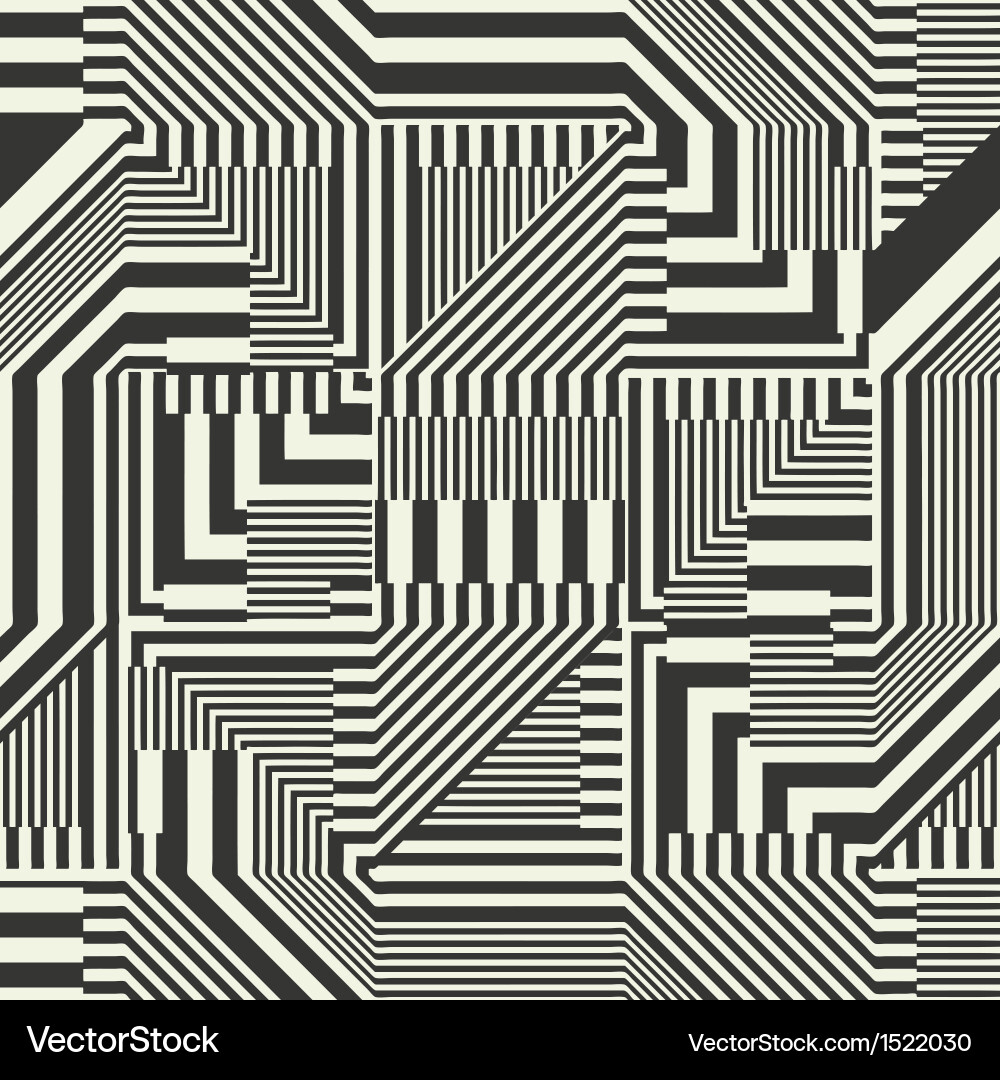 Modern Circuit Board Pattern vector image