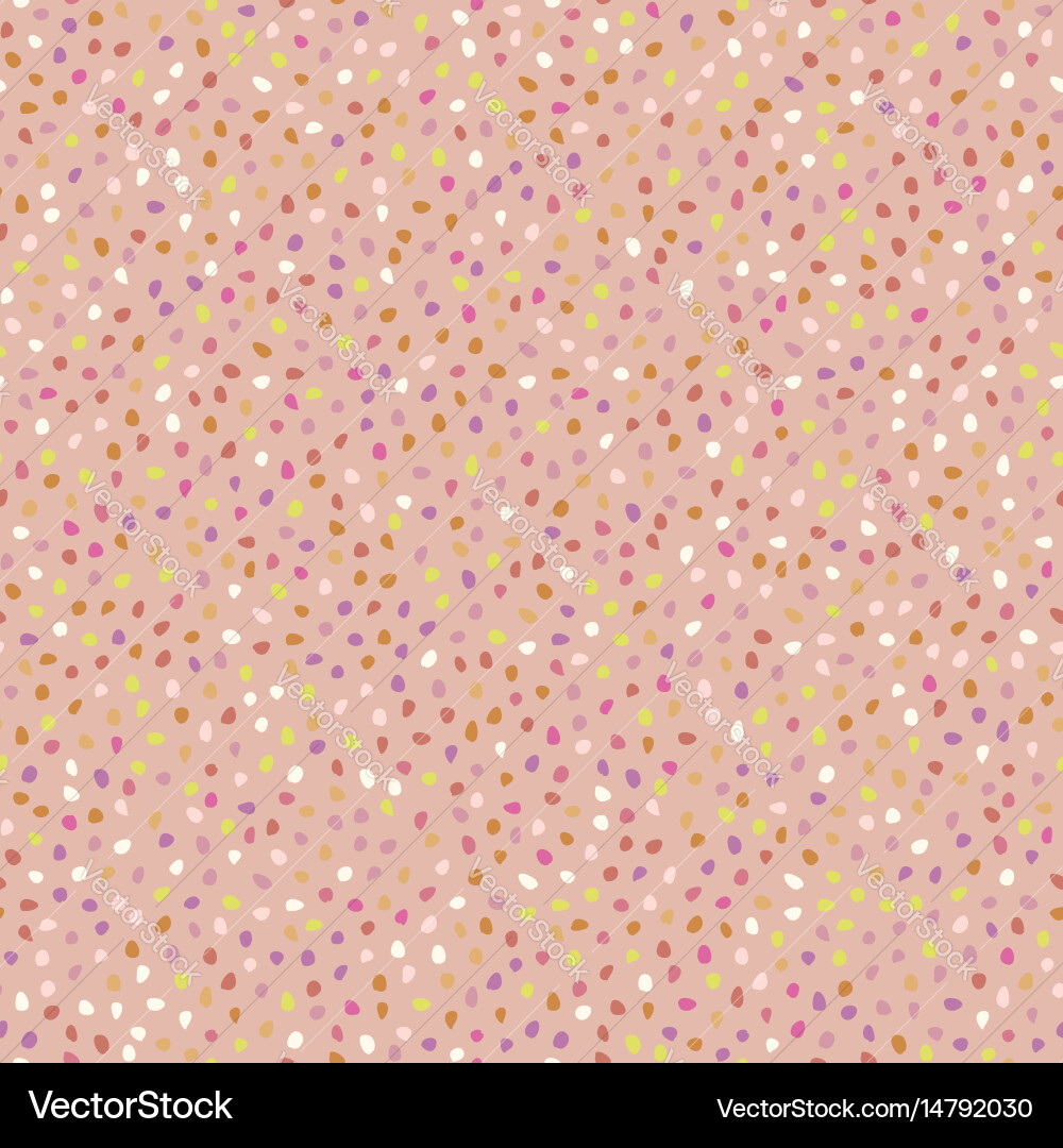 Seamless background with random shapes vector image