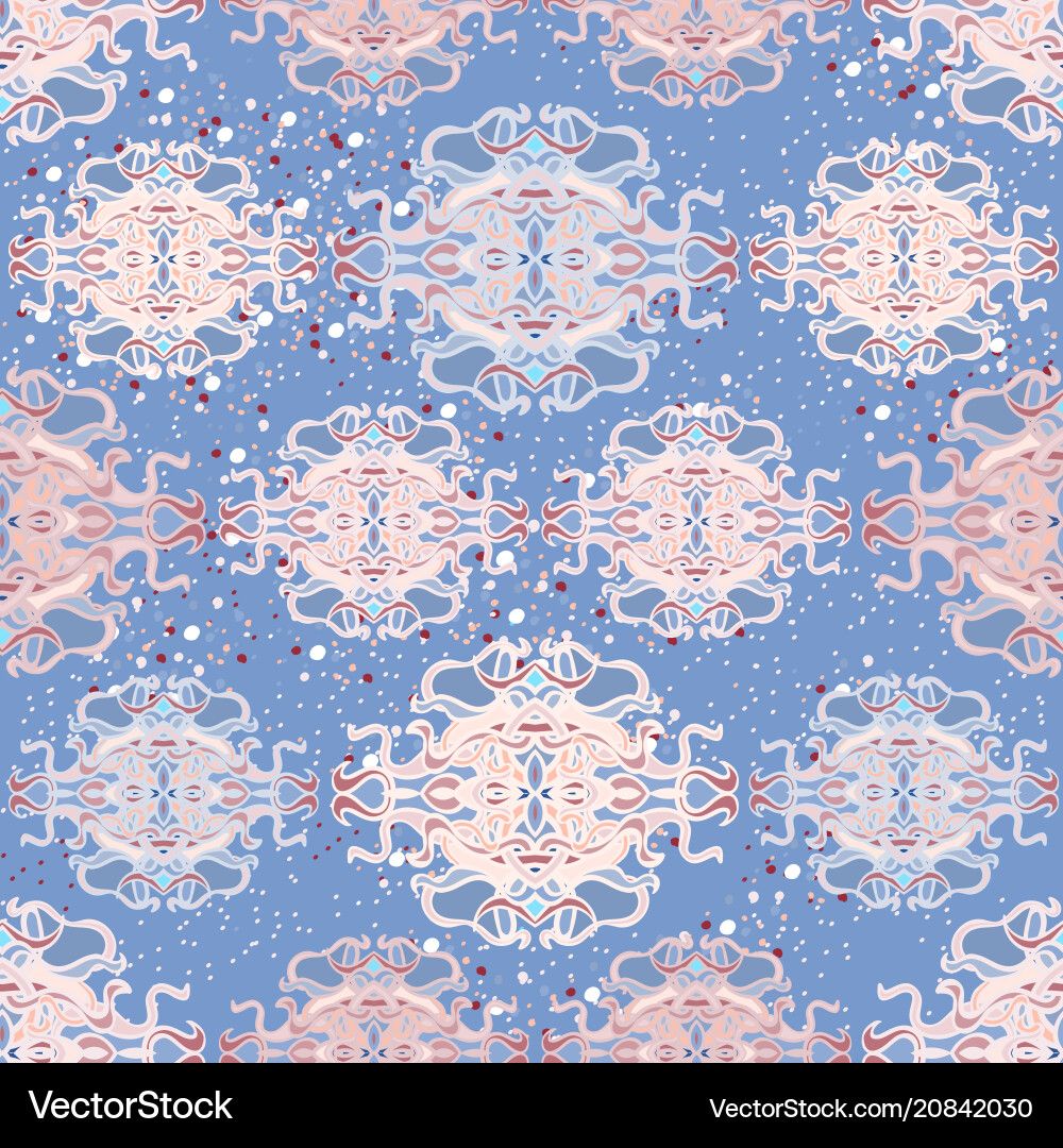Seamless pattern with colorful abstract shape Seamless pattern with colorful abstract shape vector image