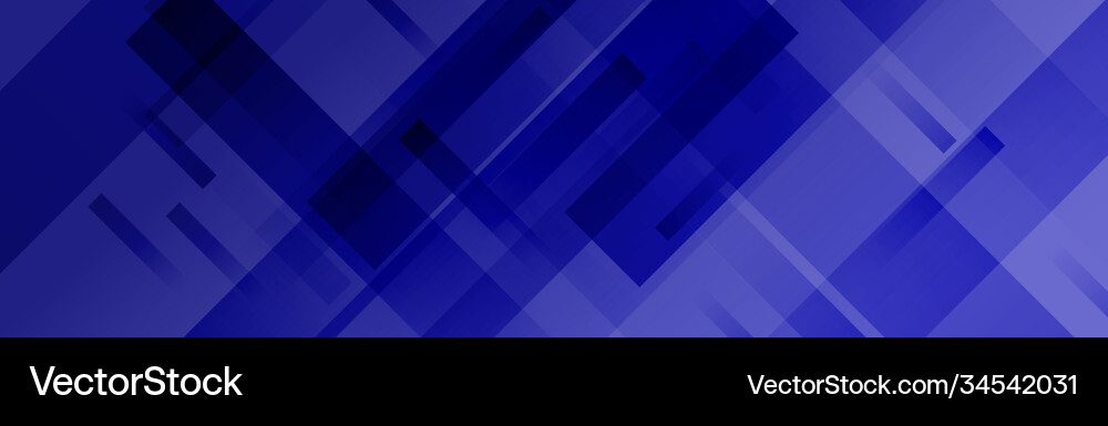 Abstraction background different rectangles blue vector image