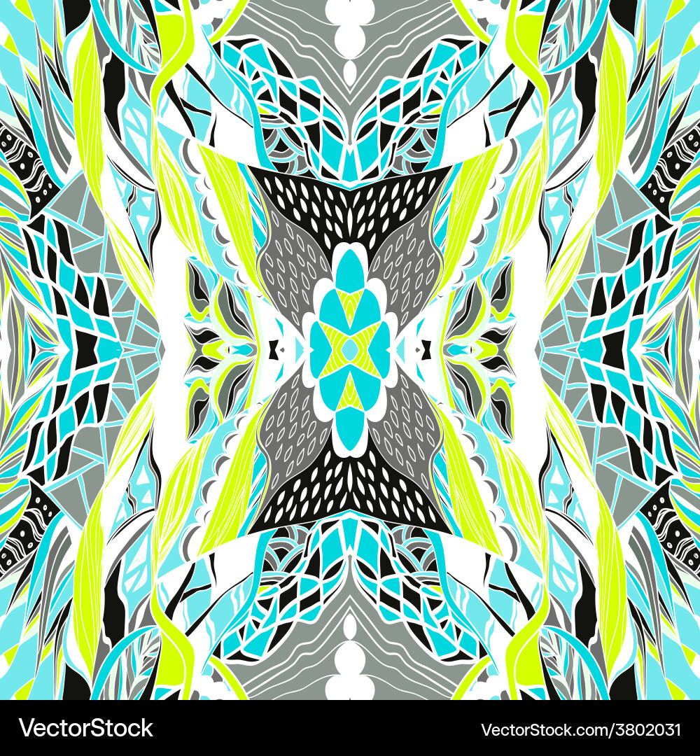 Geometric Pattern - Aztec Inspired vector image