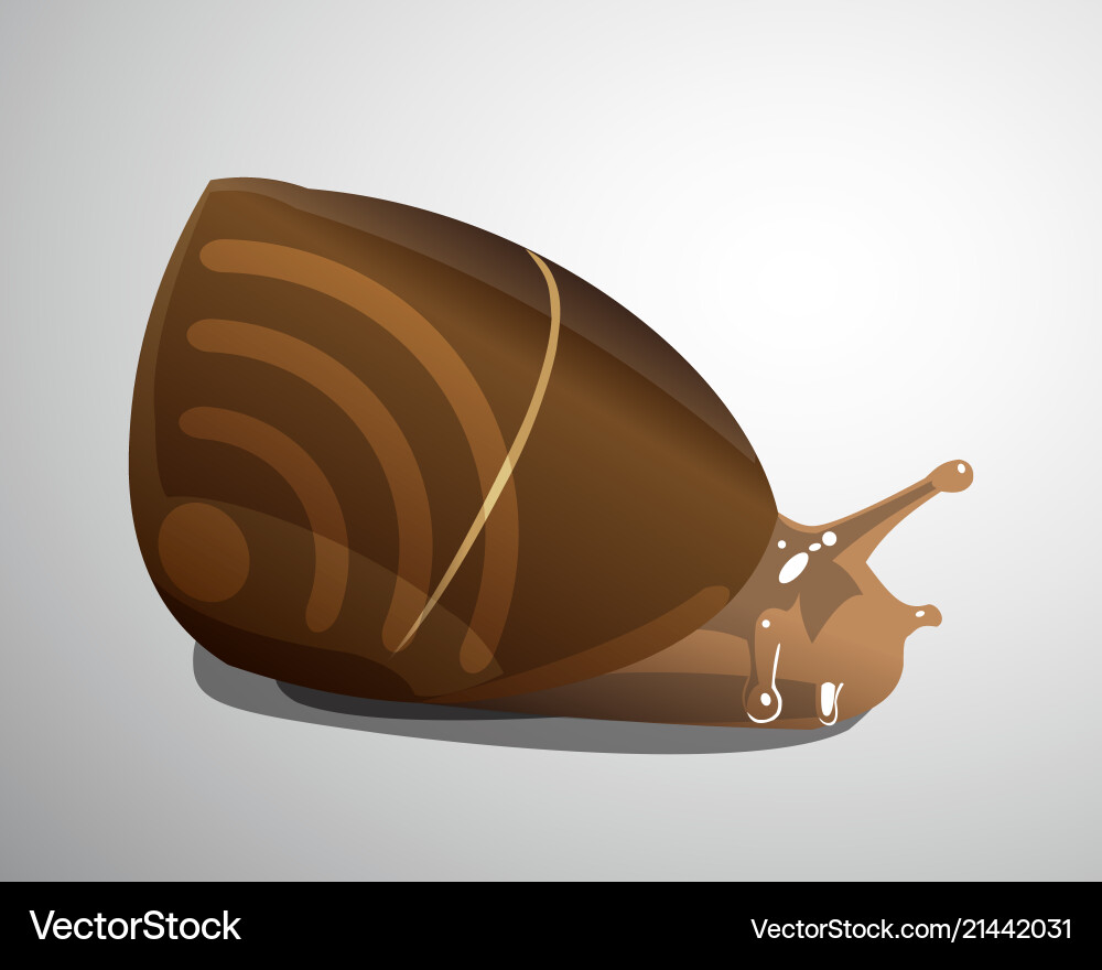 Schnecken und Anzeichen von Wellensignalverteilung Schnecken und Anzeichen von Wellensignalverteilung vektorbild