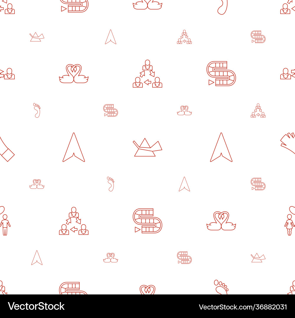 Two icons pattern seamless white background Vector Image