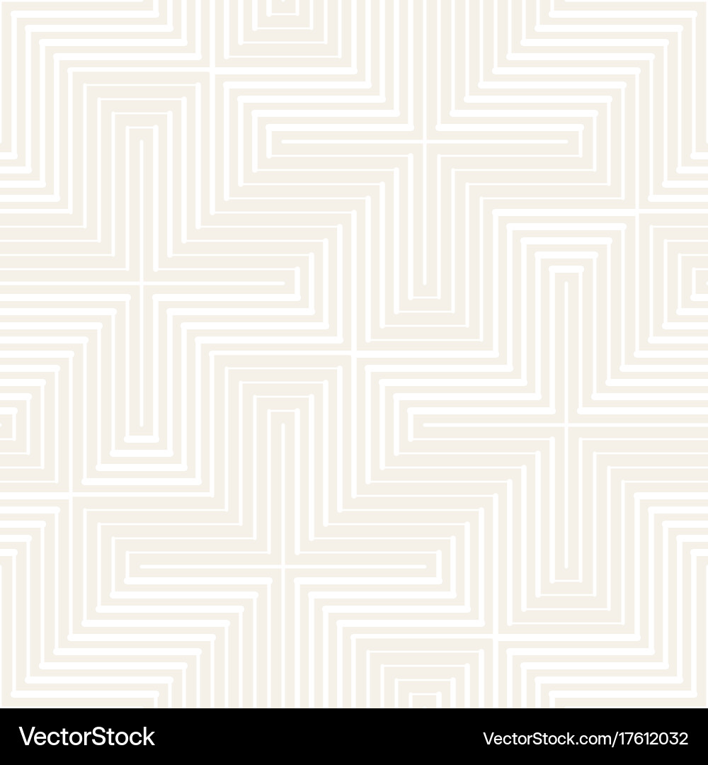 Cross Tiling Pattern - Geometric Lattice vector image