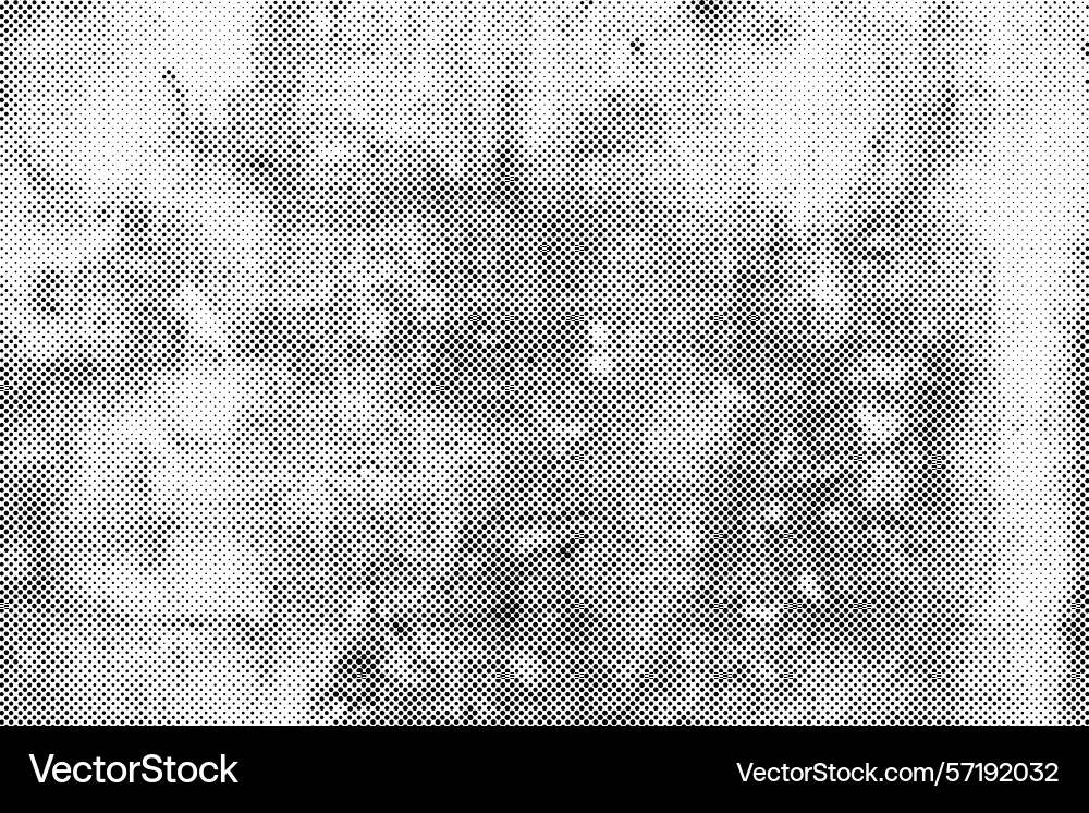 Grunge halftone abstract pattern texture vector image