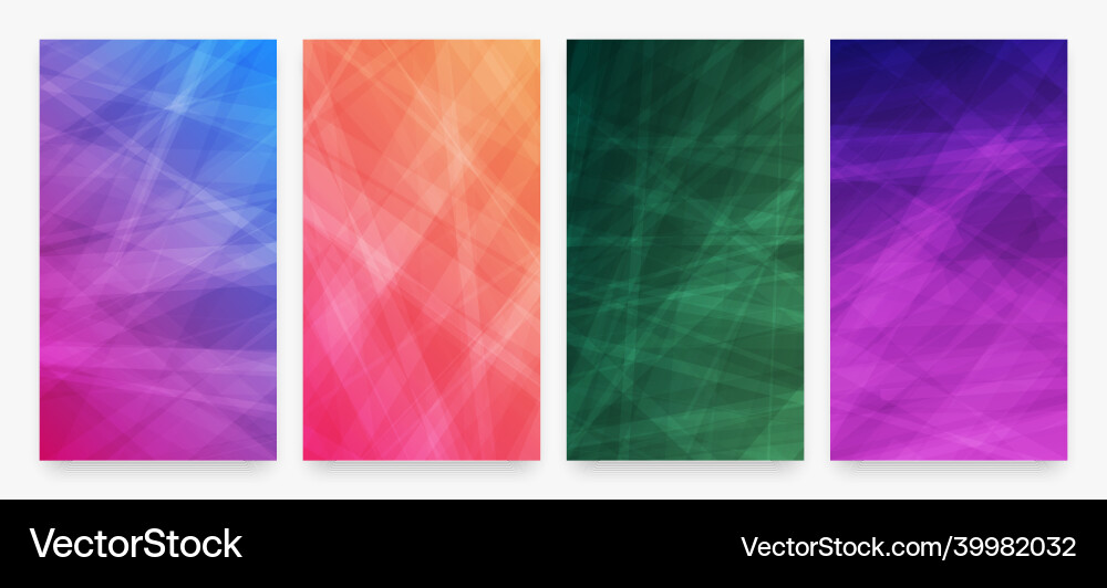 Modern colorful gradient background with lines Modern colorful gradient background with lines vector image