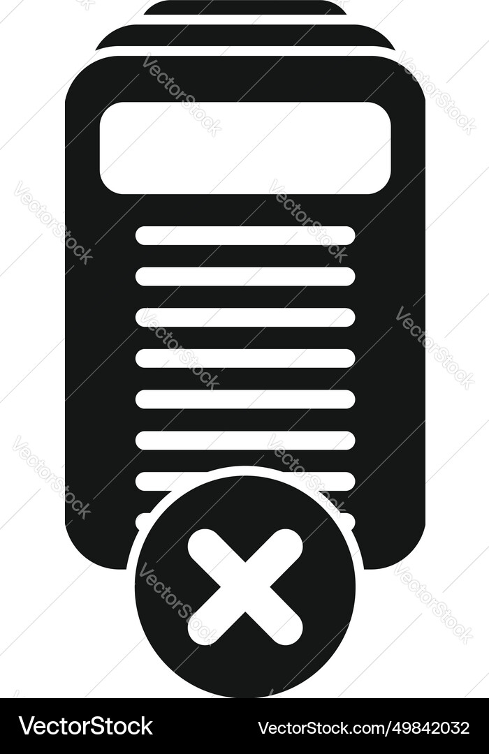 Restricted content icon simple data cloud Restricted content icon simple data cloud vector image