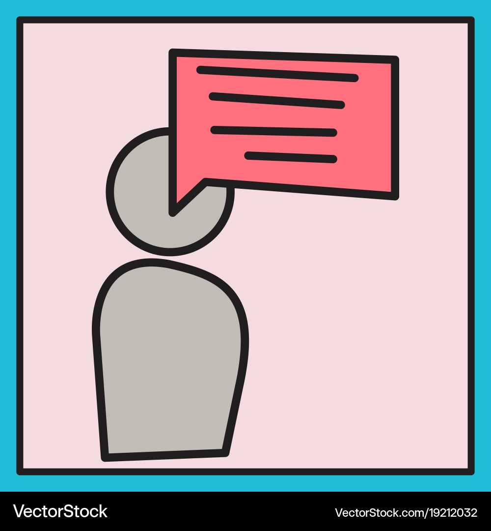 Single flat icon with shadow for web applications vector image