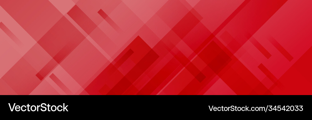 Abstract background different rectangles red Vector Image