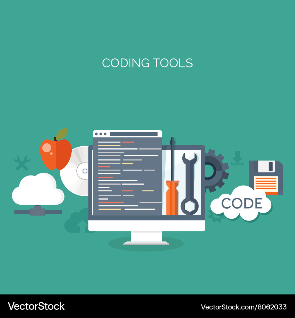 Modern Computing & Technology Background vector image