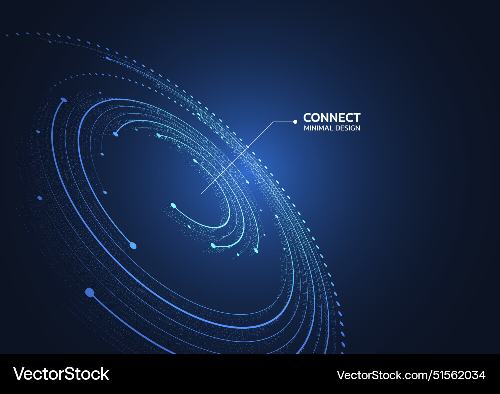 Abstract technology background with big data Abstract technology background with big data vector image