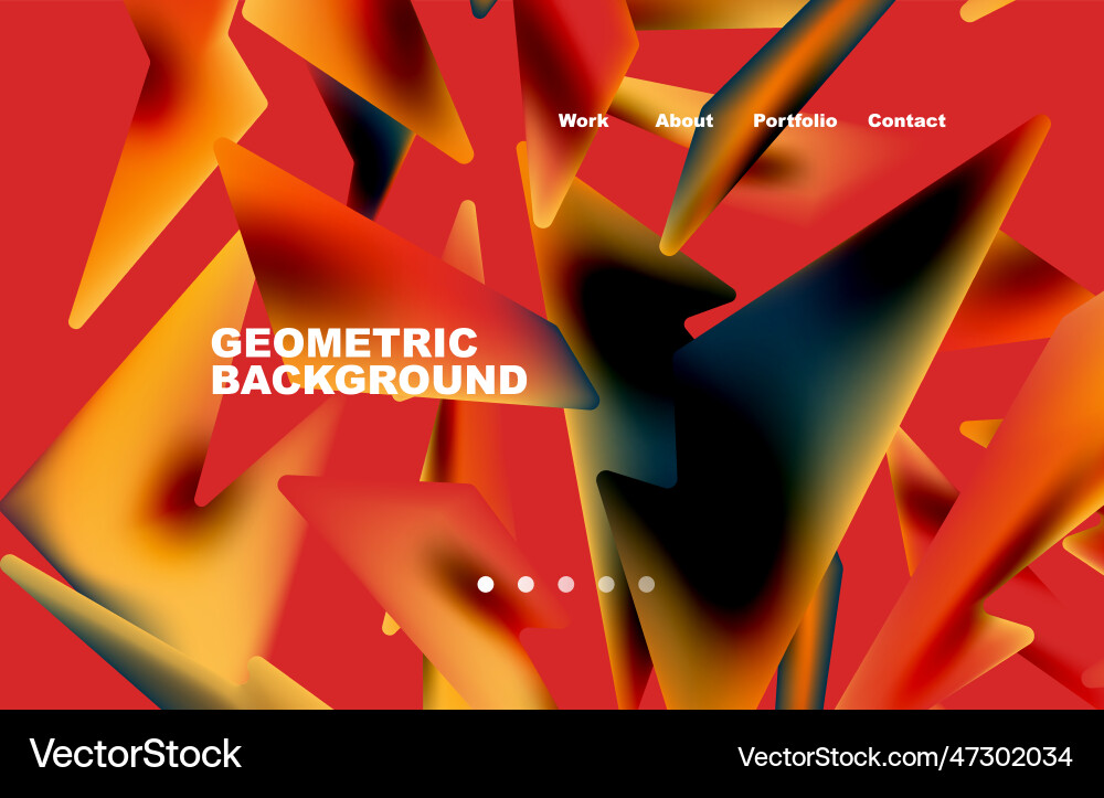 Shards shape composition abstract background web Shards shape composition abstract background web vector image