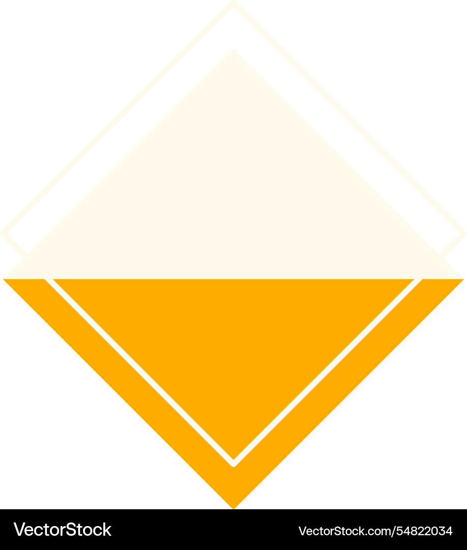 Triangle pattern in bauhaus style Vector Image