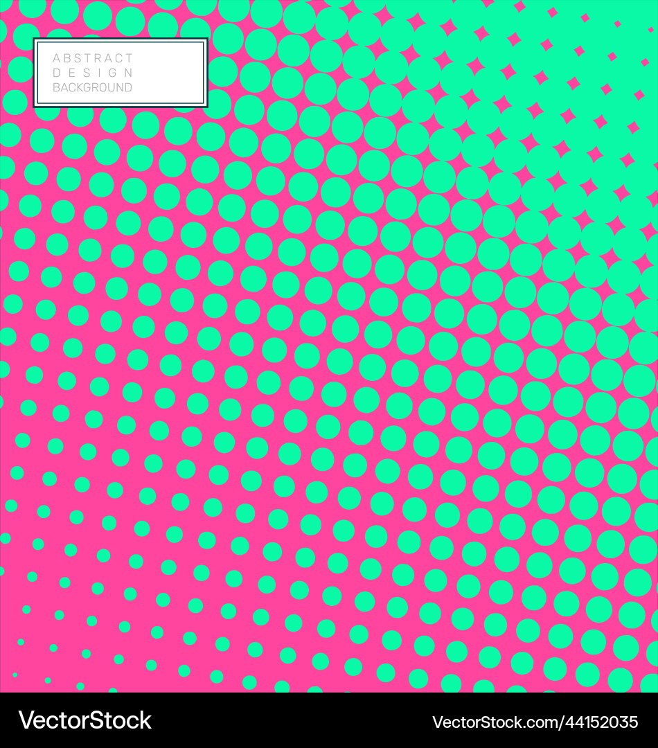 Abstract geometric halftone pattern color Abstract geometric halftone pattern color Vector Image