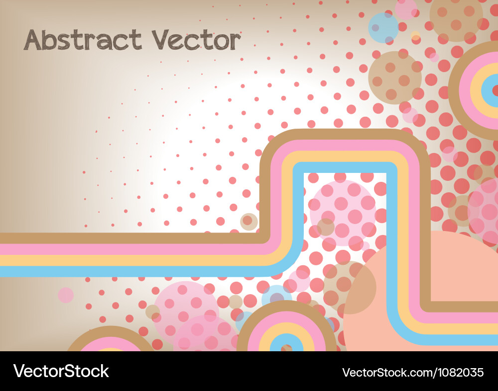 Abstract stripe background design vector image