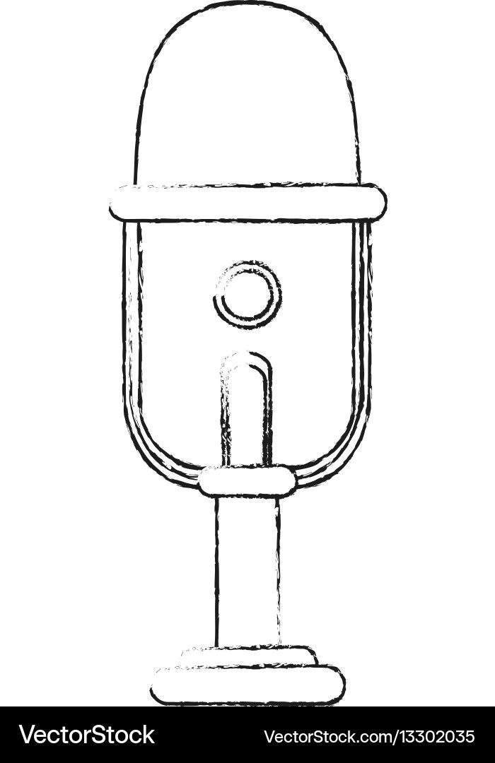 Microphone icon image Vector Image