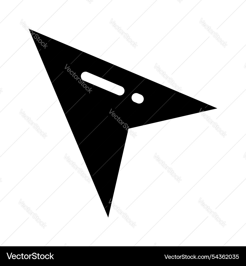 Navigation vector image