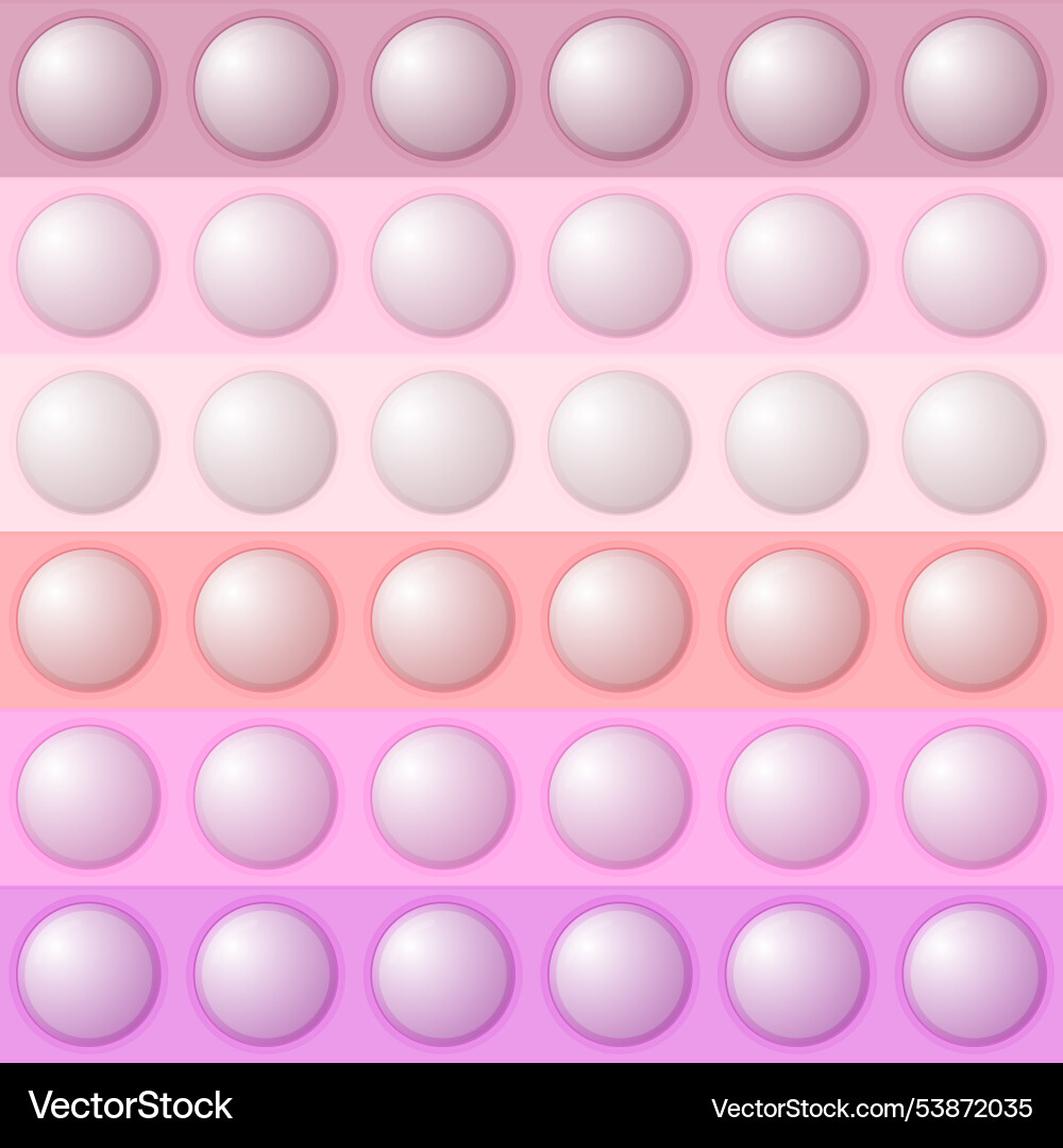 Seamless pattern with trendy game pop it simple Seamless pattern with trendy game pop it simple Vector Image