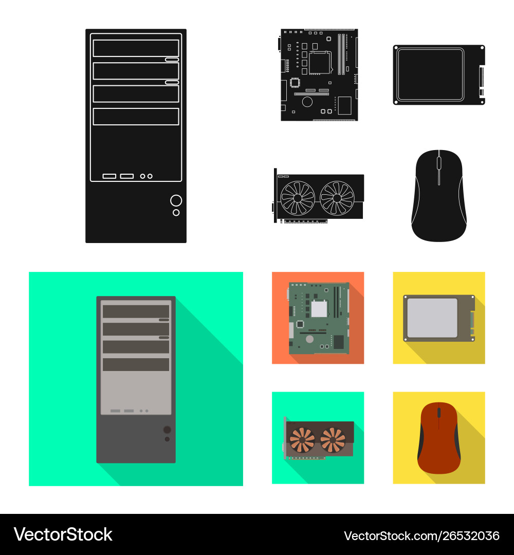 Isolated object accessories and device icon Isolated object accessories and device icon vector image