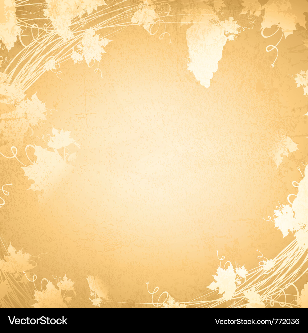 Rustic Aged Paper Background vector image