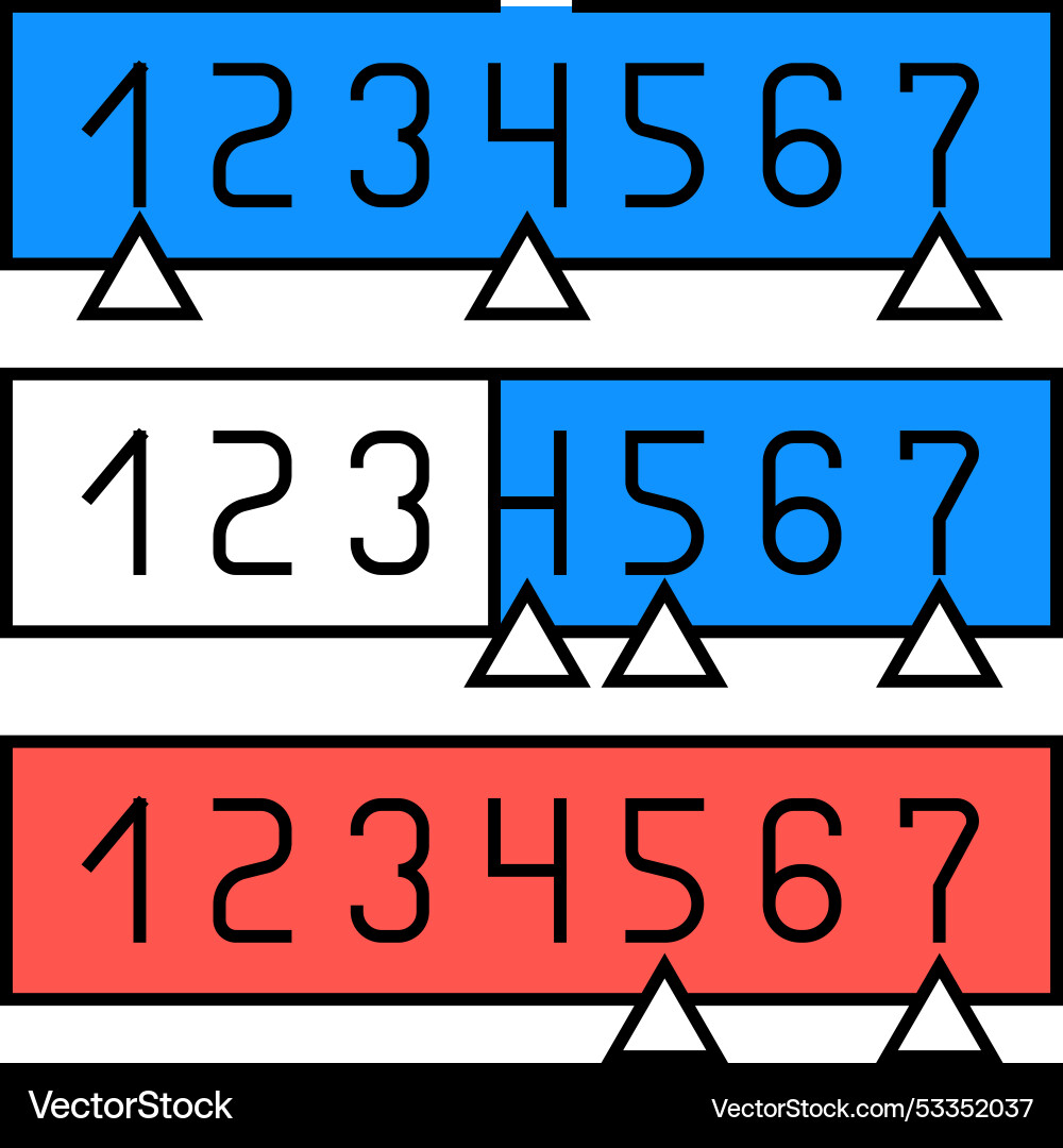 Binary search algorithm icon color vector image