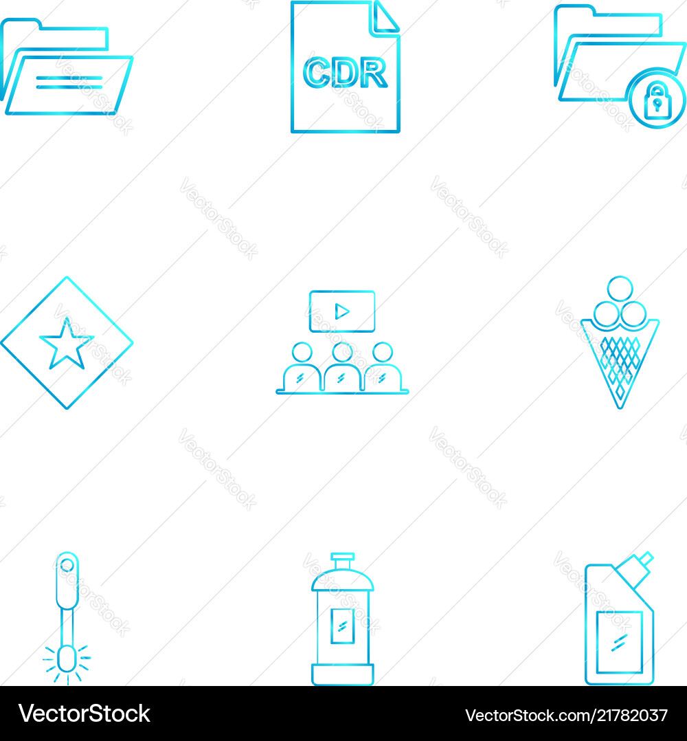 Folder bottle files file type windows vector image