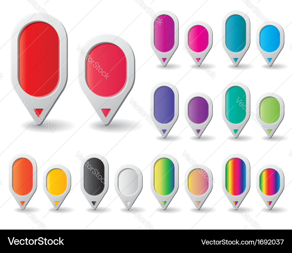 Map pointer Vector Image