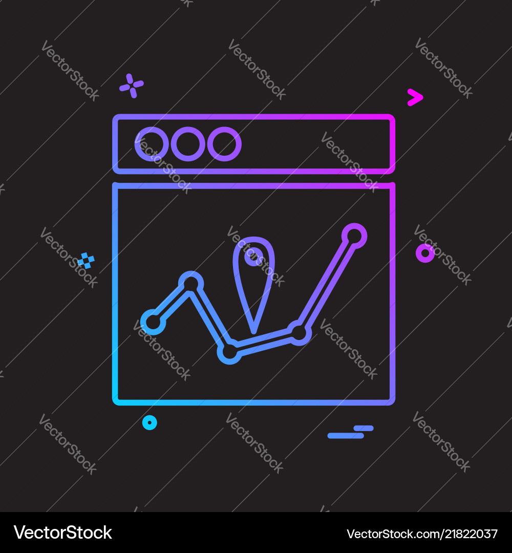 Web layouts icon design Web layouts icon design Vector Image