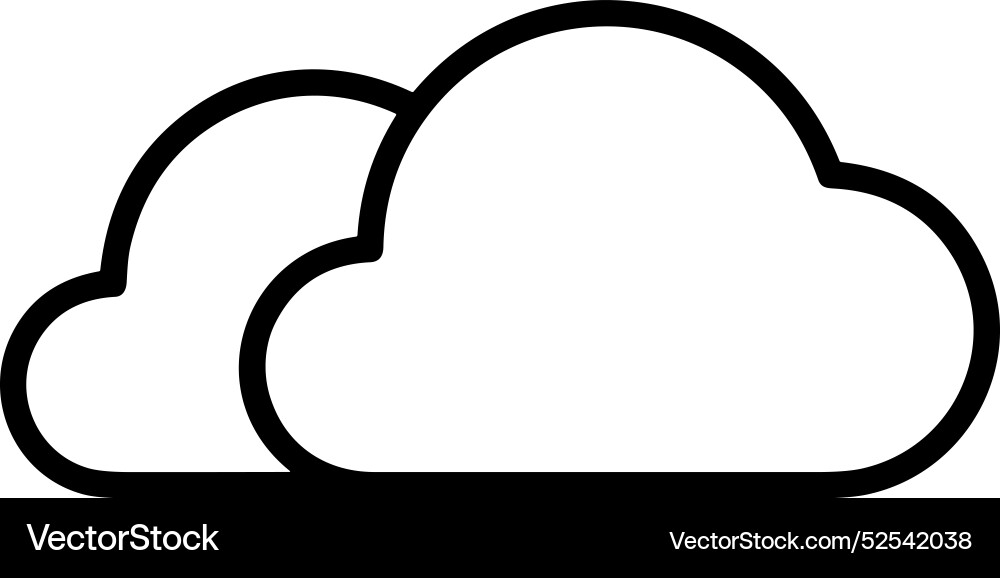 Cloud storage icon symbol image of the hosting Cloud storage icon symbol image of the hosting vector image