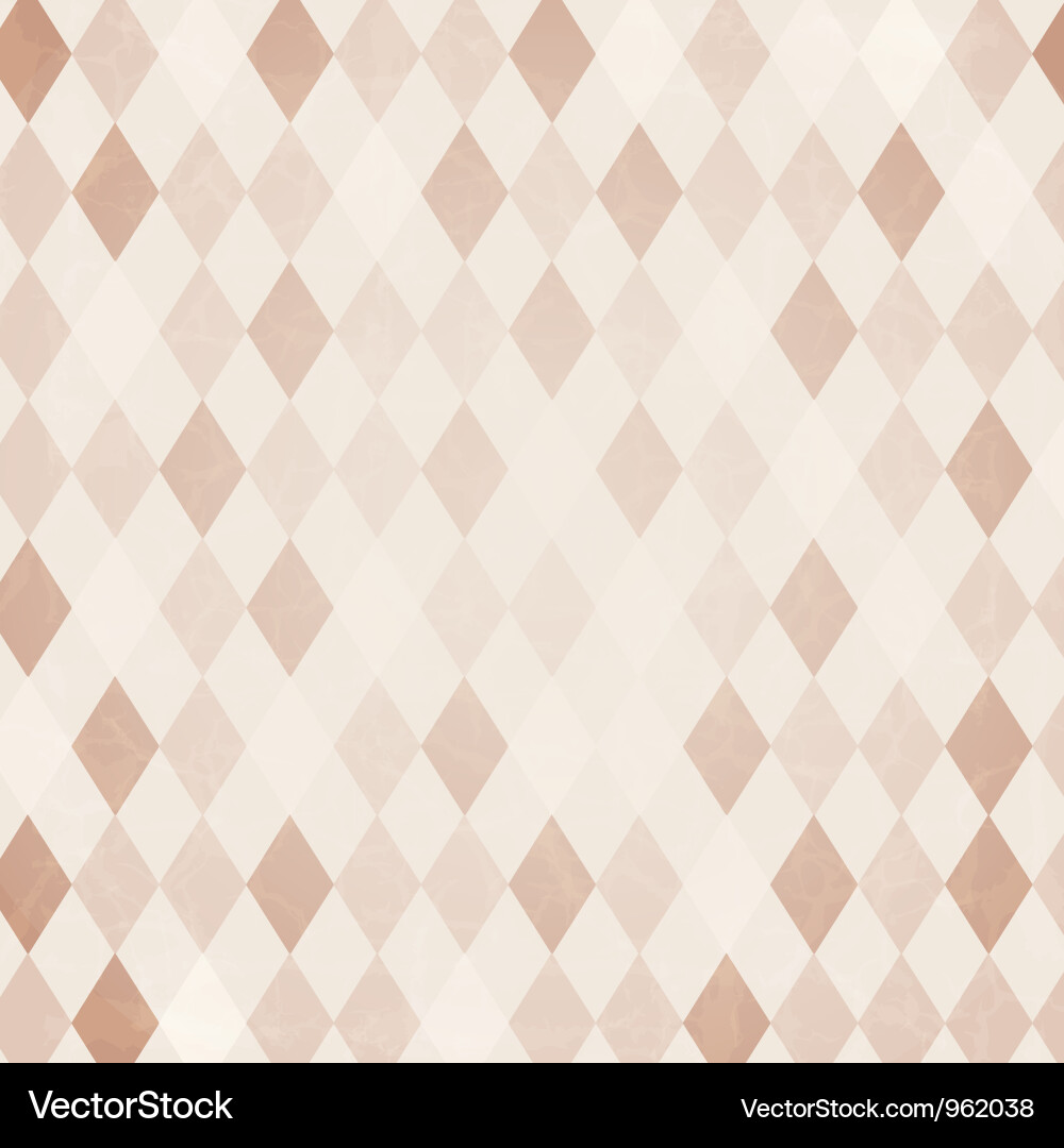 Diamond Pattern Fabric Vector Image