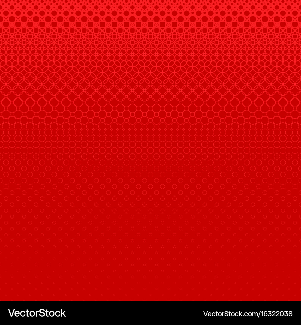 Halftone circle pattern background vector image