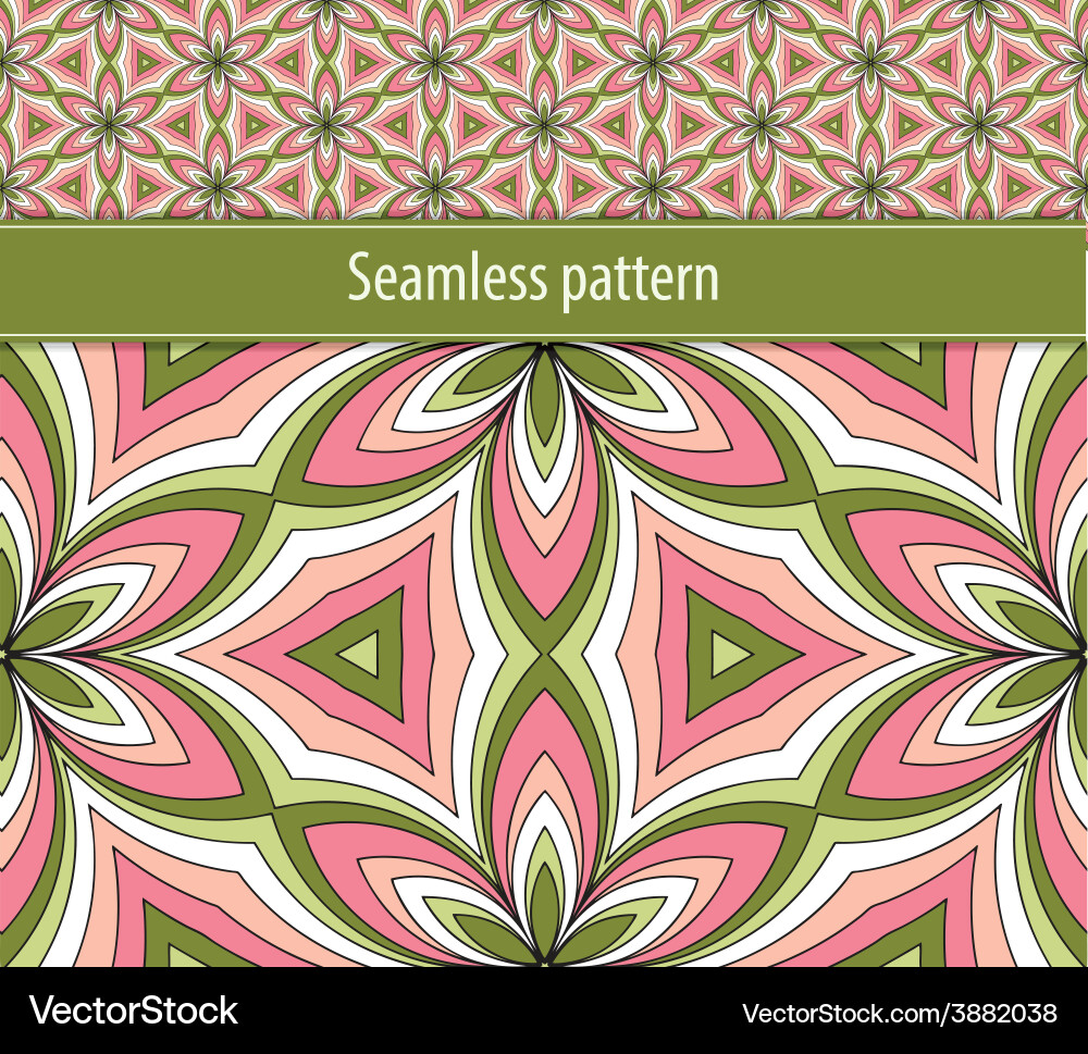 Seamless pattern vector image