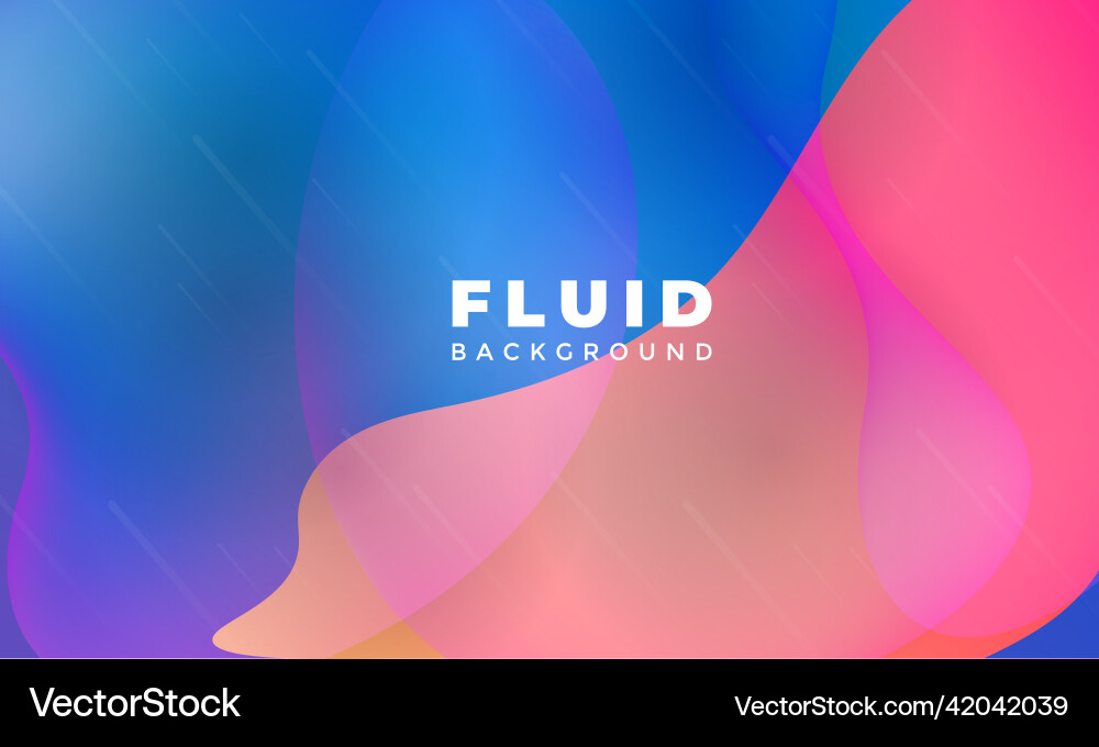 Background liquid color full dynamic gradient Vector Image