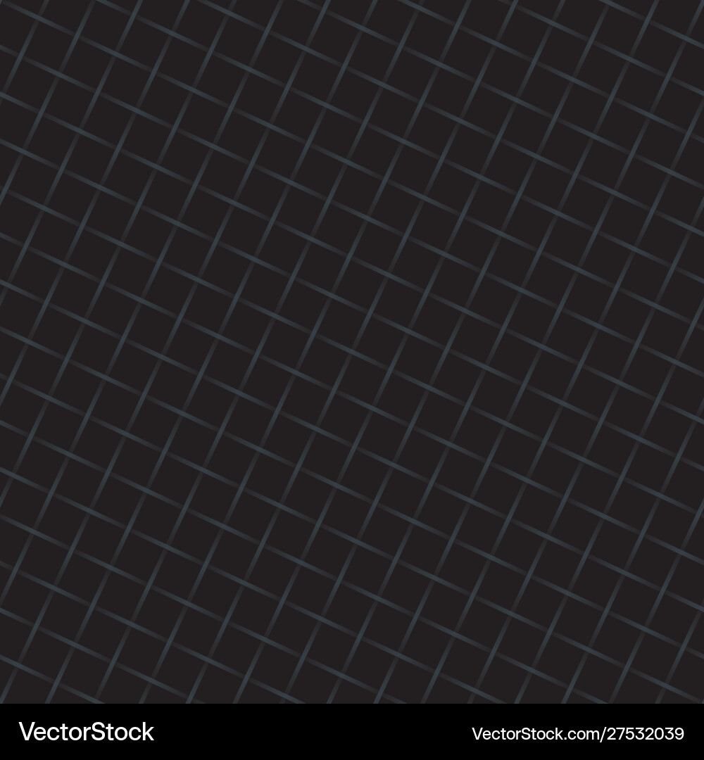Black Checkerboard Wire Mesh Background Vector Image