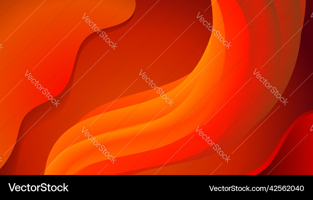 Abstract background 3d of a fluid shape vector image