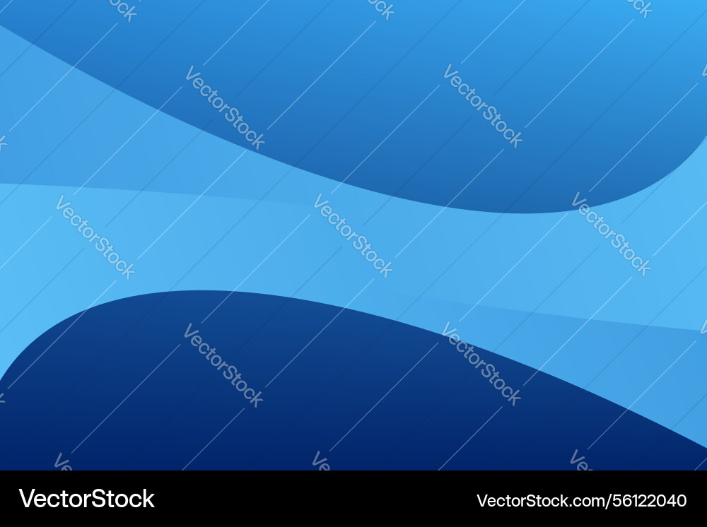 Abstract blue effect gradient curved shape Abstract blue effect gradient curved shape Vector Image