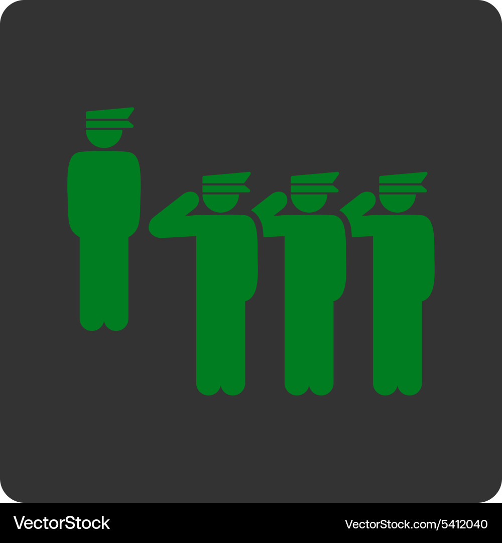 Army icon Vector Image