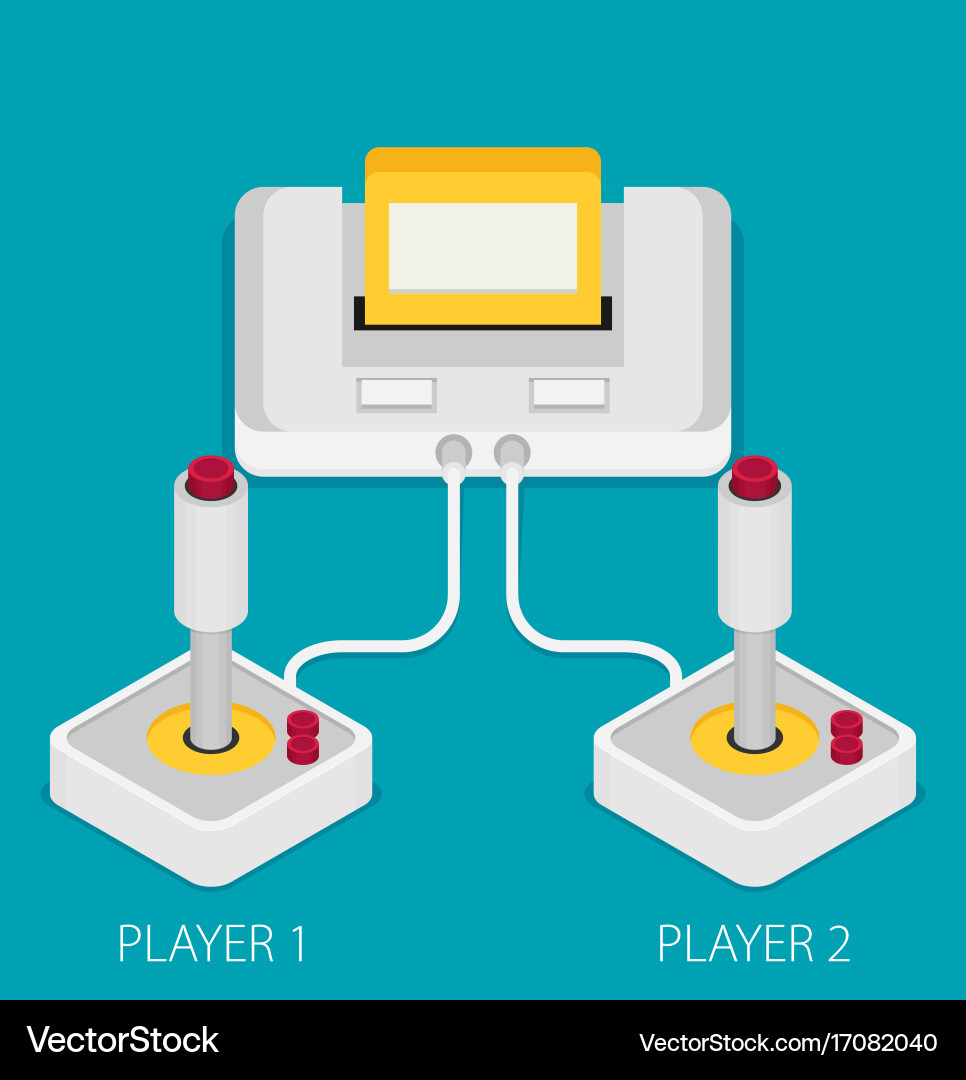 Flat design concept of game environment tools vector image